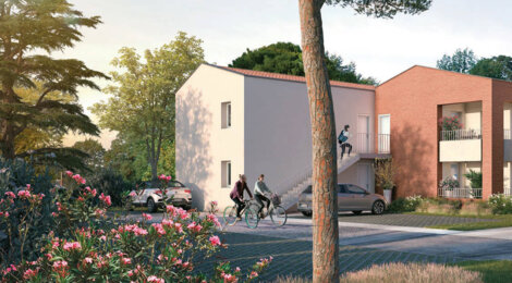 Programme immobilier neuf TERRA VERDA - Toulouse : logements neufs T2–T4 proche des transports et commerces (31000) - Référence : 15902