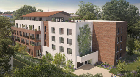 Programme immobilier neuf Tresaur - Toulouse : logements neufs T2–T5 proche des transports (31000) - Référence : 16937