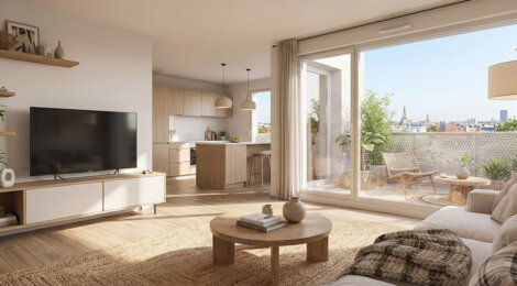 Programme immobilier neuf COTE URBAIN - Toulouse près du centre (31000) - Référence : 16785