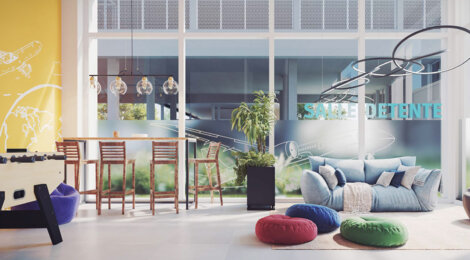 Programme immobilier neuf AERO CAMPUS - Toulouse Rangueil résidence étudiante proche universités et métro (31000) - Référence : 16713