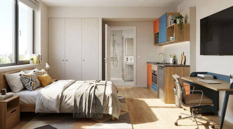 Programme immobilier neuf STUDENTLY TOULOUSE L'ORMEAU - Toulouse résidence étudiante près du pôle universitaire (31000) - Référence : 9354
