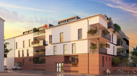 Programme immobilier neuf COEUR ARZAC - Toulouse : Résidence T1–T5 avec cadre végétal et confort optimisé proche des commodités (31000) - Référence : 16897