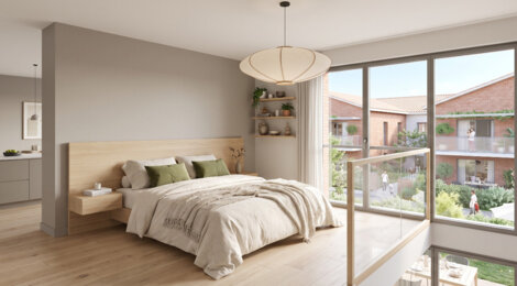 Programme immobilier neuf PATIO ARDENNA - Toulouse : Résidence T2–T4 avec cadre résidentiel et confort optimisé proche des commodités (31000) - Référence : 14756