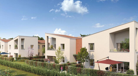 Programme immobilier neuf Le Clos d'Alembert - Toulouse vivre à Lardenne dans un cadre verdoyant proche gare (31000) - Référence : 16531