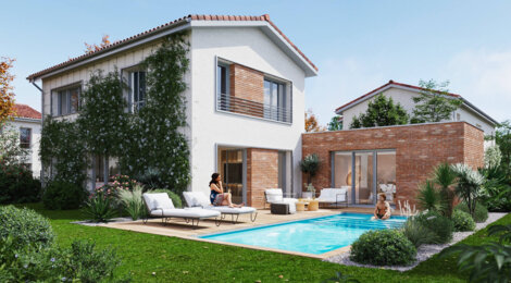 Programme immobilier neuf ALLEE DE MARIE-T - Tournefeuille  proche du lac de la Ramée (31170) - Référence : 14801