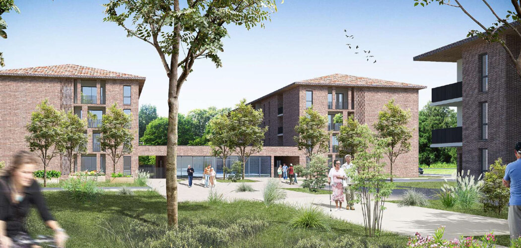 Programme immobilier neuf SERENLY BAZIEGE - Baziège : logements séniors T2 proche du centre-ville (31450) - Référence : 14806