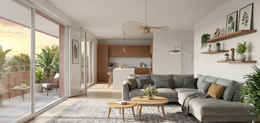 Programme immobilier neuf IKKI - Blagnac : logements neufs du studio au T4 proche de Toulouse (31700) - Référence : 17784