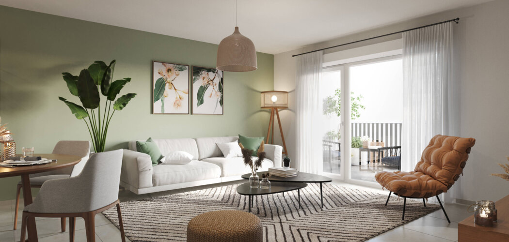 Programme immobilier neuf Krysalis - Cugnaux : Résidence T2–T4 avec cadre résidentiel et confort optimisé proche des commodités (31270) - Référence : 7091