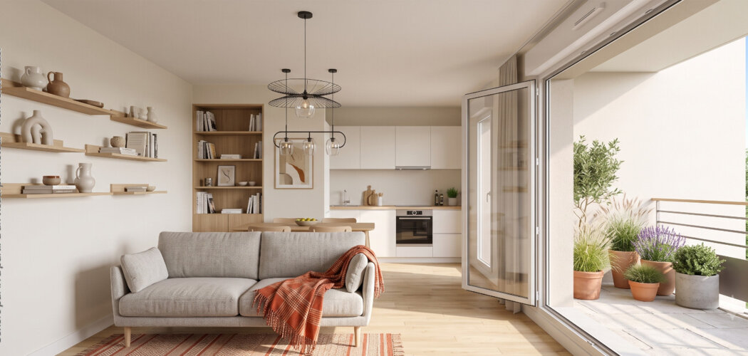 Programme immobilier neuf VALLEE DU LYS - Escalquens : logements neufs sécurisés et lumineux en secteur résidentiel (31750) - Référence : 14860