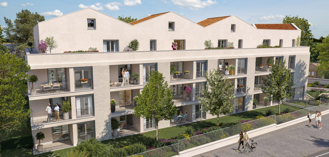 Programme immobilier neuf Coeur Saint O - Saint-Orens-de-Gameville logements et seniors près des commerces (31650) - Référence : 17433