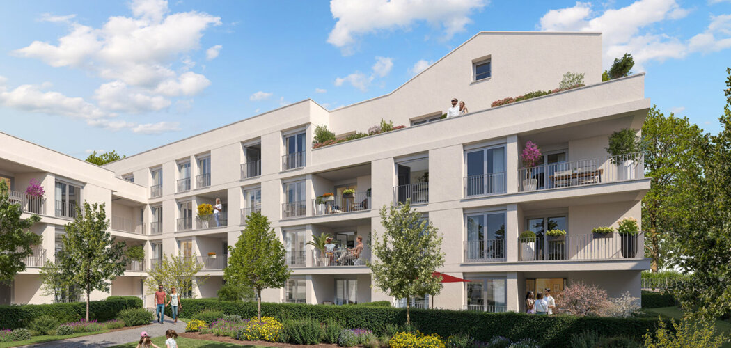 Programme immobilier neuf Coeur Saint O - Saint-Orens-de-Gameville logements et seniors près des commerces (31650) - Référence : 17433