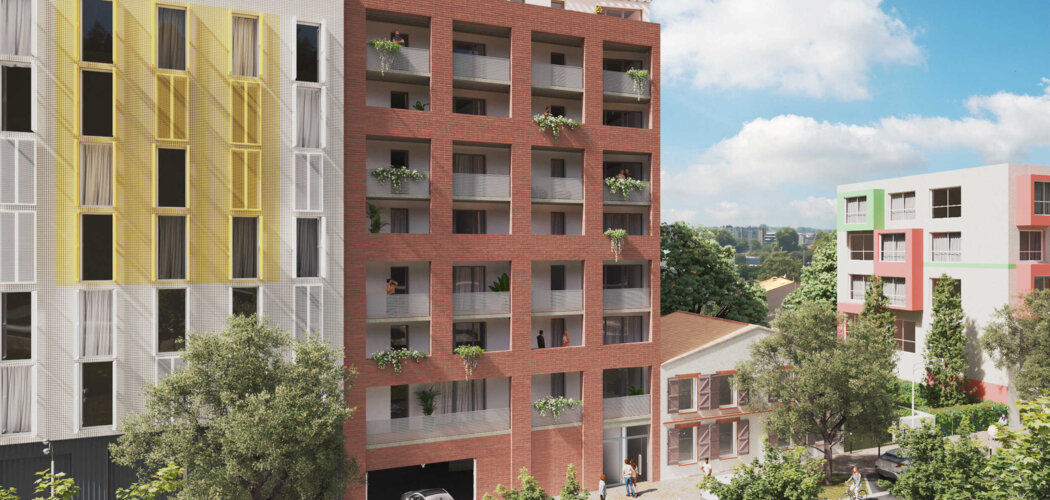 Programme immobilier neuf Antares - Toulouse à deux pas et du métro A Patte d’Oie (31000) - Référence : 17418