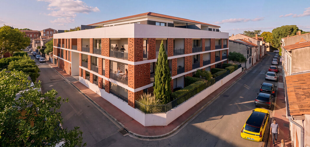 Programme immobilier neuf Villa Medicis - Toulouse adresse prestigieuse au cœur de Côte Pavée (31000) - Référence : 18469