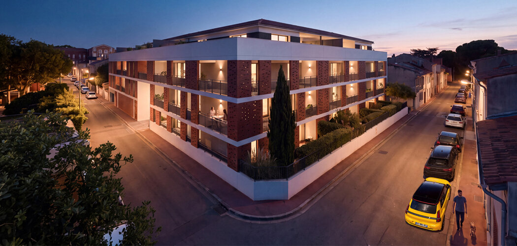 Programme immobilier neuf Villa Medicis - Toulouse adresse prestigieuse au cœur de Côte Pavée (31000) - Référence : 18469