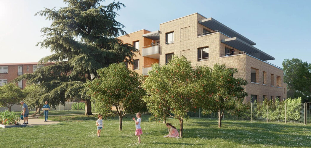 Programme immobilier neuf Le Célène - Toulouse appartements neufs près métro C (31000) - Référence : 17778
