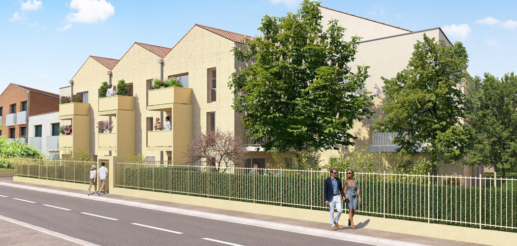 Programme immobilier neuf Le Domaine du Marronnier - Toulouse cadre verdoyant à Lardenne proche centre ville (31000) - Référence : 17637