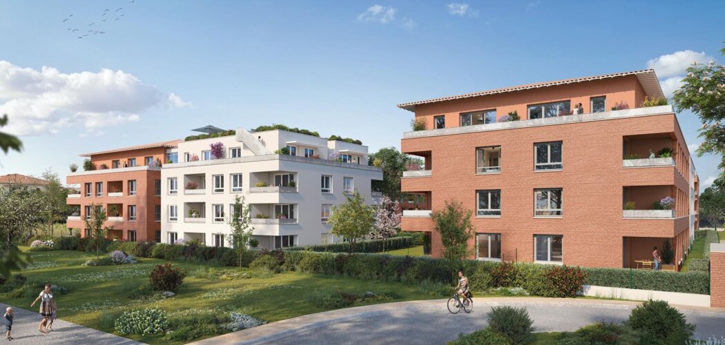 Programme immobilier neuf ORELIS - Toulouse Lalande entre future gare et base de Sesquières (31000) - Référence : 18490
