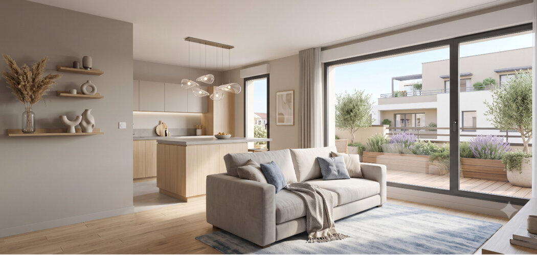 Programme immobilier neuf MINIME LAUTREC - Toulouse : logements neufs lumineux et familiaux aux Minimes (31000) - Référence : 7318