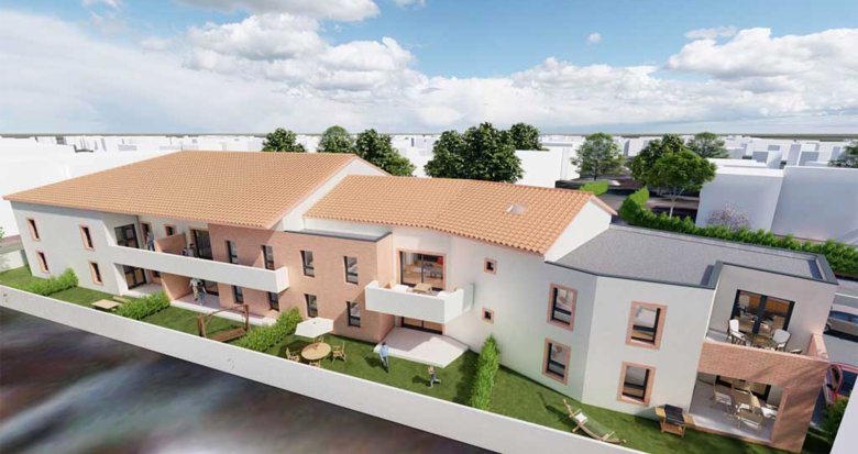 Achat / Vente immobilier neuf Castelginest à moins de 300 mètres du centre-ville (31780) - Réf. 12810