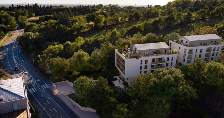 Achat / Vente immobilier neuf Toulouse au pied de l’arrêt de bus ligne 115 (31000) - Réf. 12815