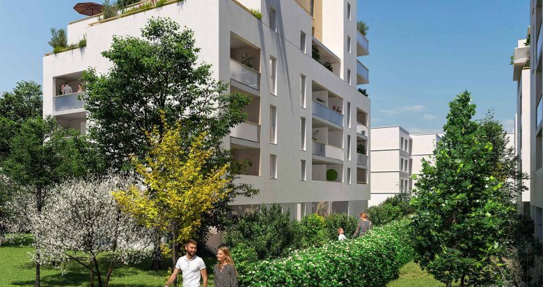 Achat / Vente immobilier neuf Toulouse face au Parc de la Marcaissonne (31000) - Réf. 6233