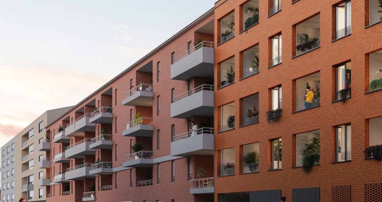 Achat / Vente immobilier neuf Toulouse quartier Patte d’Oie à 500m du métro A (31000) - Réf. 7282