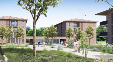 Programme immobilier neuf SERENLY BAZIEGE - Baziège : logements séniors T2 proche du centre-ville (31450) - Référence : 14806