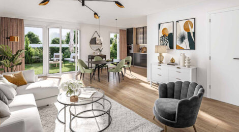 Programme immobilier neuf LE DOMAINE DE SAINT-PRIM - Bessières maisons et appartements-jardins près du centre (31660) - Référence : 17327