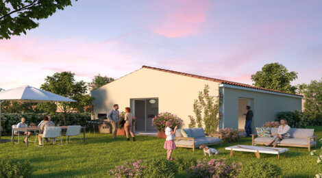 Programme immobilier neuf DOMAINE DES COTEAUX - Bessières : Résidence T4 avec cadre familial et confort optimisé proche des commodités (31660) - Référence : 5496
