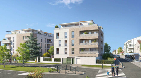 Programme immobilier neuf VOLTIGE - Blagnac coeur historique à proximité immédiate du tramway T1 (31700) - Référence : 14816