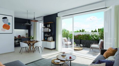 Programme immobilier neuf Les Terrasses du Comminges - Colomiers quartier en plein renouveau (31770) - Référence : 14789