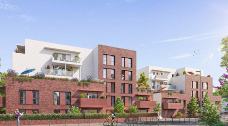Programme immobilier neuf Les Terrasses du Comminges - Colomiers quartier en plein renouveau (31770) - Référence : 14789