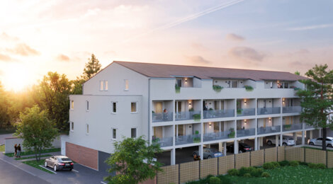 Programme immobilier neuf Krysalis - Cugnaux : Résidence T2–T4 avec cadre résidentiel et confort optimisé proche des commodités (31270) - Référence : 7091