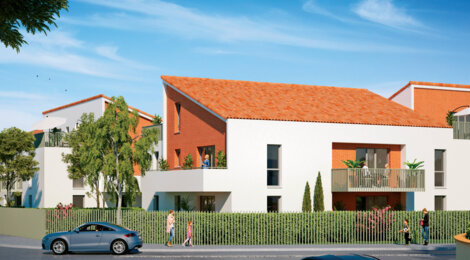Programme immobilier neuf RESIDENCE LES JARDINS DE GUILLAUME - Eaunes adresse de village aux portes de Toulouse (31600) - Référence : 12078