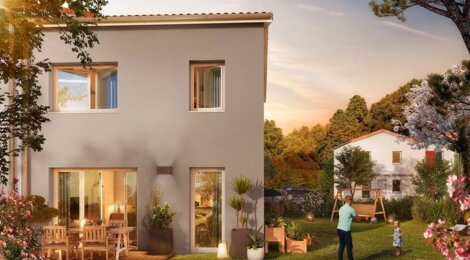 Programme immobilier neuf Le Clos Sauveur - Frouzins lisière du canal Saint-Martory (31270) - Référence : 8151