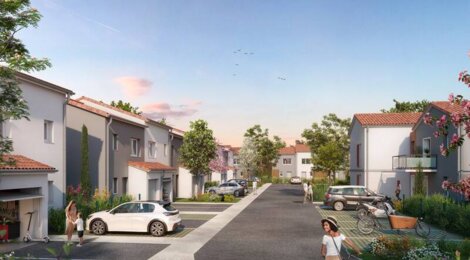 Programme immobilier neuf Le Clos Sauveur - Frouzins lisière du canal Saint-Martory (31270) - Référence : 8151
