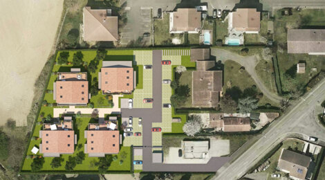 Programme immobilier neuf SAISONS - Gratentour : logements neufs éligibles PTZ dans un cadre résidentiel sécurisé (31150) - Référence : 7407