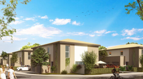 Programme immobilier neuf Le Verdanel - Labastidette : Résidence T4 avec cadre familial et confort optimisé proche des commodités (31600) - Référence : 6518