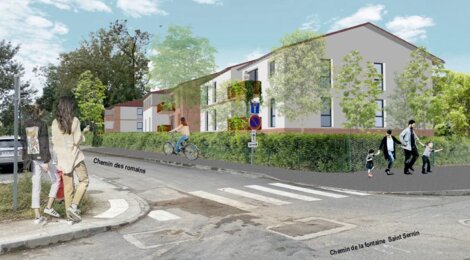 Programme immobilier neuf Les sens ciel - Labège Village : logements neufs du studio au T4 proche de Toulouse (31670) - Référence : 11560