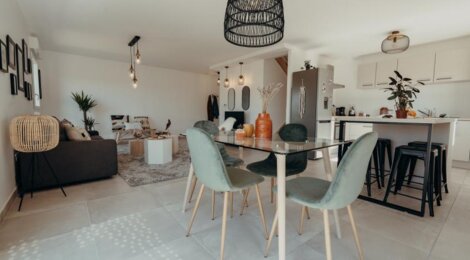 Programme immobilier neuf Les carrés du Chateau - Merville : Résidence T4–T5 avec cadre résidentiel et confort optimisé proche des commoditésMerville : Résidence T4–T5 avec cadre résidentiel et confort optimisé proche des commodités (31330) - Référence : 7258