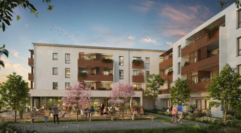 Programme immobilier neuf SOLEA - Muret : logements neufs calmes et lumineux près de Toulouse (31600) - Référence : 7323