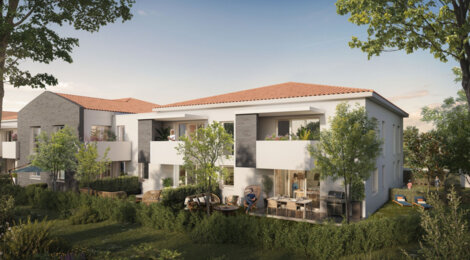 Programme immobilier neuf HARMONIE - Quint-Fonsegrives : logements neufs proches de Toulouse et des transports (31130) - Référence : 14880