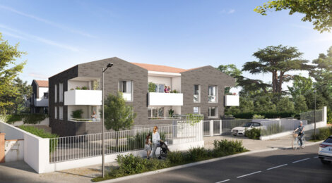Programme immobilier neuf HARMONIE - Quint-Fonsegrives : logements neufs proches de Toulouse et des transports (31130) - Référence : 14880