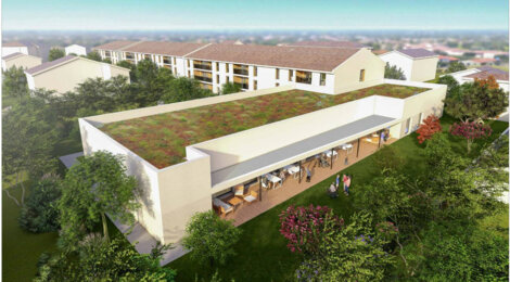 Programme immobilier neuf RESIDENCE DE COMMINGES - Résidence Seniors - LMNP - Saint-Gaudens résidence séniors près centre ville (31800) - Référence : 14787