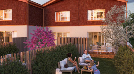Programme immobilier neuf VILLAS ROSEAUX - Saint-Jean villas duplex avec garage près de Toulouse (31240) - Référence : 14866