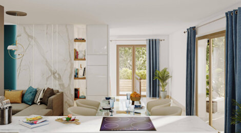 Programme immobilier neuf AVA NOVA - Titre : Toulouse : logements neufs lumineux et écoresponsables à Saint-Martin du Touch (31000) - Référence : 7326
