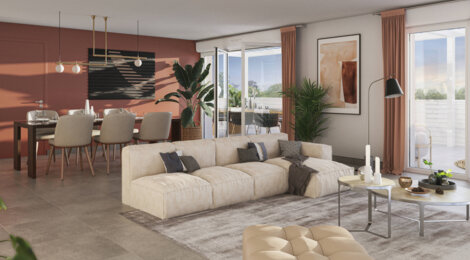 Programme immobilier neuf FAUBOURG BELLE VUE - Toulouse Faubourg Malepère à côté du futur métro C (31000) - Référence : 16123