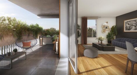 Programme immobilier neuf Fresh Touch - Toulouse : logements neufs écoresponsables à deux pas de la gare Saint-Martin-du-Touch (31000) - Référence : 14827