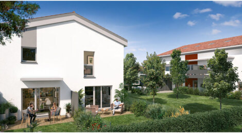 Programme immobilier neuf Bloom - Toulouse : logements neufs sécurisés et verdoyants proche des commodités (31000) - Référence : 8617