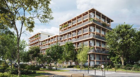 Programme immobilier neuf BOIS DE NAGOYA - Toulouse : logements neufs sécurisés et verdoyants proche des espaces verts (31000) - Référence : 14840